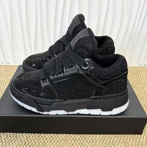 <b>Top</b> Quality New Designer Luxury Shoes <b>Rhinestone</b> Men Fashion Leather Rubber Casual Sneakers Designer Trainer Shoes Men - Product Image 1