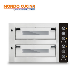 Horno de <span class=keywords><strong>Pizza</strong></span> comercial profesional de alta eficiencia de 2 cubiertas y 4 bandejas, nuevo para restaurante, tienda de comida, venta al por menor, horno de cubierta de panadería - Product Image 6