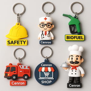 Emlakçılar, Satıcılar, Emlak Etkinlikleri, Müşteri Hediyeleri, Promosyon Hediyeleri için Emlak PVC Kauçuk Anahtarlık - Product Image 3