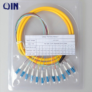 Fiber Optique à <span class=keywords><strong>12</strong></span> Noyaux MTP/MPO à SC Monomode Patch cordon court longueur utilisée à l'intérieur du module boîte - Product Image 6