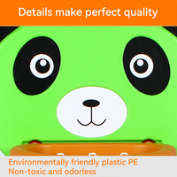 Support de basketball en plastique vert de haute qualité, réglable en hauteur, mobile, avec fléchettes magnétiques pour enfants, durable et écologique, pour intérieur