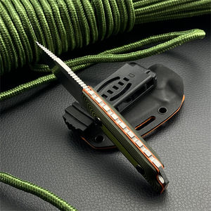 15017 Hidden Canyon Hunter G10 Poignée Couteau à lame fixe Camping Full Tang Couteau de chasse avec gaine K - Product Image 5
