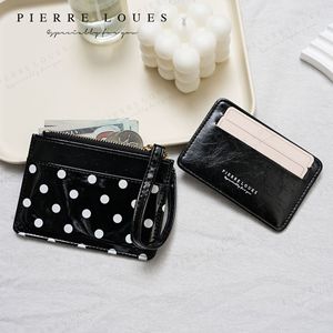 Polka Dot Mini Wallet Multi Card Slot Solid Color Coin <b>Purse</b> Women's Everyday Use - Product Image 2