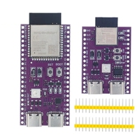 Papan Pengembangan Dual Type-C ESP32 / ESP32-C3 / ESP32-S3 CORE Board ESP32-C3-DevKitM-1 ESP32-C3-MINI-1 ESP32-S3-DevKit C N16R8