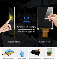 Modul Layar LCD TFT Inch Custom 0.96 1.08 1.54 1.77 2 2.1 2.2 2.4 2.8 3.5 4.3 5 7 8 9 10.1 12.1 240x320 MIPI 1200x1920