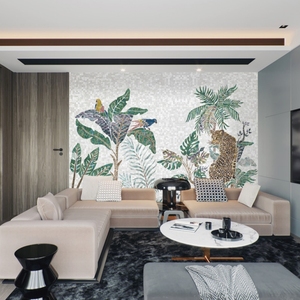 <span class=keywords><strong>Azulejo</strong></span> de pared de pájaros, mosaico de nácar, patrón de mosaico mural, <span class=keywords><strong>azulejo</strong></span> de mosaico de concha para pared, chapa interior, ingeniero - Product Image 5
