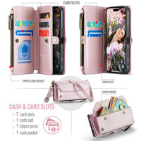 CaseMe étui original pour iPhone 17 Pro / Air / Pro Max étui populaire pour femmes portefeuille sacs de téléphone pochette pour iPhone 17 Pro étui à rabat