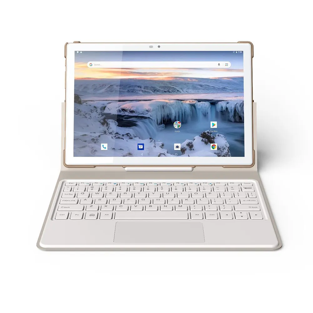 Tableta profesional para niños, Tablet 2 en 1 SC9863A con teclado, ranura sim, portátil 4,2, gran oferta