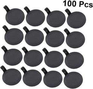 Black PS <b>Plastic</b> Food Grade Sheet Cake Tray Pastry Holder Dessert Slice Pan Cheesecake Base with Lid for Party Supplies - Product Image 4