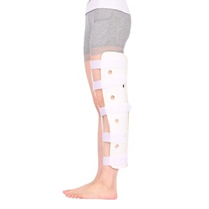 Knee and lower limb fixation brace, foam polymer <b>bed</b> rest orthopedic knee joint fixation brace, <b>leg</b> fixation <b>support</b> - Product Image 2