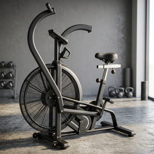 Bicicleta de ejercicio con marco curvo resistente a los golpes, bicicleta de interior para uso comercial intenso de larga duración. - Product Image 3