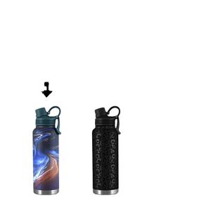 Botella de Agua Deportiva de Acero Inoxidable con Aislamiento al Vacío de Gran Capacidad (40 oz), Moderna y de Lujo, para Actividades al Aire Libre y Camping, Mantiene la Temperatura Fría o Caliente Durante 24 Horas - Product Image 6