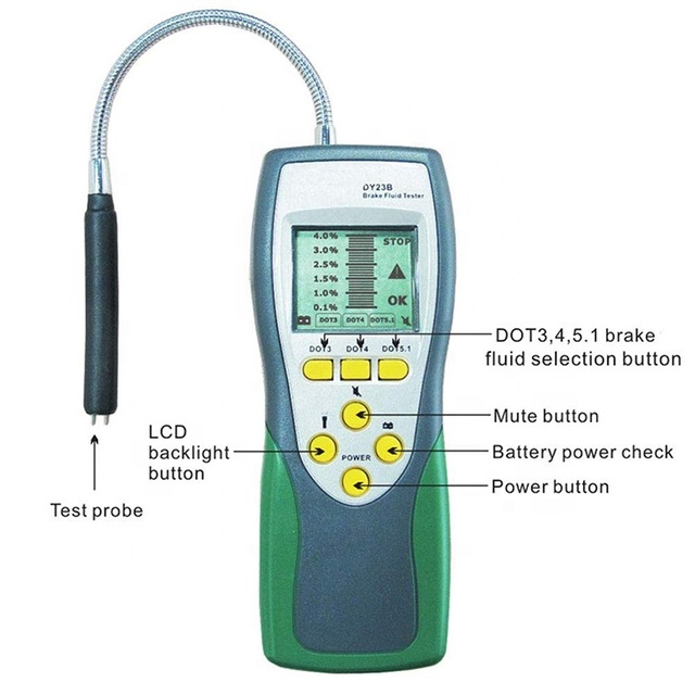 Auto Repair Tools Safety Diagnostic Brake Fluid Tester