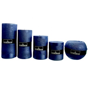 Special Events Large Metallic <strong>Paint</strong> Pillar Scented <strong>Candle</strong> for Weddings - Product Image 1