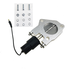 Valve d'échappement électronique 2 2.25 2.5 3 pouces en alliage d'aluminium universelle pour tuyaux d'échappement électriques - Product Image 1