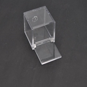 4.5x4.5x4.5cm Clear Plastic Square Cube <strong>Small</strong> Plastic <strong>Storage</strong> <strong>Box</strong> <strong>with</strong> <strong>Lid</strong> Square Clear Containers <strong>Box</strong> for Candy - Product Image 5