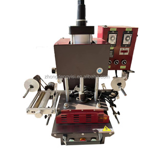 Máquina Neumática de Estampado en Caliente para Logotipos en Cuero, Madera, Plástico, Tarjetas, Papel y Servilletas - Product Image 6