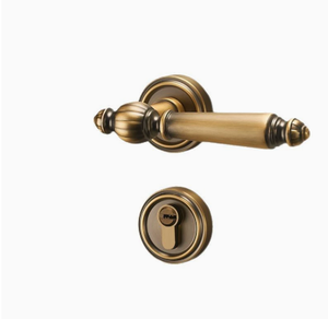 वैश्विक गर्म बिक्री लक्जरी ठोस लकड़ी दरवाजा लॉक चुंबकीय चूसने मूक लकड़ी का दरवाजा हैंडल द्विदूषक - Product Image 1