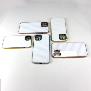 เคสโทรศัพท์เคลือบกันกระแทกสำหรับ iPhone 13 Pro Max พร้อมแผ่นกระจก พิมพ์โลโก้แบบกำหนดเองด้วยเทคนิคการพิมพ์แบบระเหิด 2 มิติ - Product Image 6