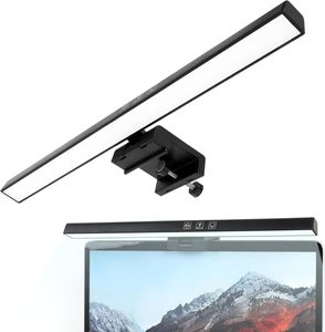 <strong>LED</strong> USB Powered Adjustable Reading Touch Desktop Table <strong>Lamp</strong> <strong>Computer</strong> Monitor Laptop Desk <strong>Lamps</strong> Dimmable Monitor Screen Light Bar - Product Image 1