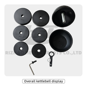 <span class=keywords><strong>Kettlebell</strong></span> de compétition réglable de 12 <span class=keywords><strong>kg</strong></span> à <span class=keywords><strong>32</strong></span> <span class=keywords><strong>kg</strong></span> pour salles de sport à domicile : gain de place et d'économie - Product Image 4