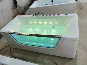 <span class=keywords><strong>Precio</strong></span> de Fábrica, Bañeras de Hidromasaje de Lujo Multicolores con Luz de Color, Cascada, Jacuzzi Interior para Hotel - Product Image 3