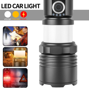 ยุนมัย 30W ไฟฉาย LED XHP70 ไฟฉายแคมป์ปิ้งแสงสีขาวกำลังสูงแบบชาร์จไฟได้ - Product Image 4