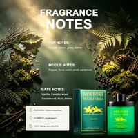 Parfum pour homme HANNA'S SECRET - Parfum fruité longue durée, vaporisateur, style naturel et tendance, flacon en verre de 100 ml