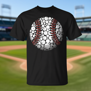 Camiseta juvenil con lunares de béisbol Happy Dot Day - Product Image 3
