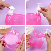 Distributeur de savon liquide pour cuisine, distributeur de savon liquide, support de distributeur de savon, porte-éponge, distributeur de savon à pompe, bouteilles de rangement, boîtes