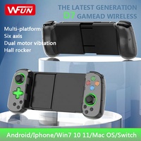 Controlador DE JUEGOS DE TELÉFONO Gamepad D7 Controlador de juegos de estiramiento inalámbrico Gamepad Móvil para Joystick Android IOS para juegos en la nube