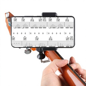 Support de téléphone pour <span class=keywords><strong>guitare</strong></span> électrique avec capo, en fer et ABS, pour <span class=keywords><strong>tablature</strong></span> - Vente en gros - Product Image 1