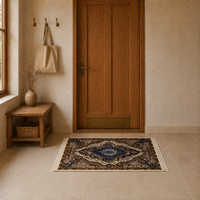 Cheap Wholesale Persian Area Rugs 80x120cm Modal Cream Floral Carpet Home Decor Suppliers