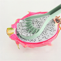 4-in-1 multifunctionele avocado fruit toolset: draagbare avocado-snijder, -pitter, -schep, -schiller en -snijder voor kiwi, mango en druif