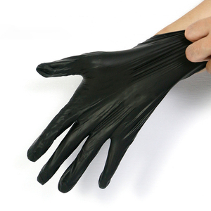 식품 등급 PVC 컬러 내유성 방수 두꺼운 내구성 탄성 검사 가정용 비닐 장갑 - Product Image 6