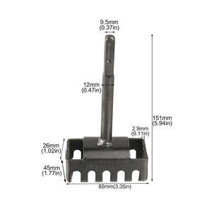Perceuse à trous carrés pour mur ouvert, poignée de marteau électrique, fente hydraulique pour électricien, installation de prise, accessoire d'outil électrique - Product Image 5