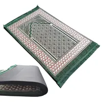 1 pièce, tapis de prière musulman. Cadeau pour le Ramadan. Tapis de prière  portable, tapis de prière turc, tapis de poche, tapis de prière musulman  épais, grand tapis de prière rembourré 