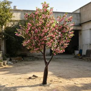 Offre Spéciale : Plantes de Bougainvilliers Artificiels à Longues Tiges en Soie, Forme Triangle, Fleurs de Prunier, Rouge, Rose, <span class=keywords><strong>Bleu</strong></span>, pour Mariages - Product Image 4