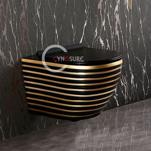 Ensemble WC et Bidet en Céramique Mural pour Projets Hôteliers, Sanitaires de Salle de Bain - Product Image 3