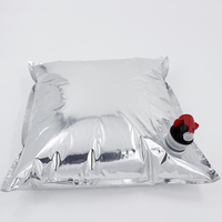 Sac en aluminium personnalisé anti-lumière pour le stockage et la distribution de vin frais, concentré de café et cold brew
