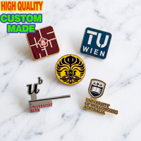 Badges personnalisés à découpe symbole de physique pour costumes, blazers, sacs, souvenir pour les passionnés de sciences, fixation sécurisée, production rapide