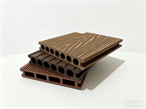 Tarima de WPC a <span class=keywords><strong>Precio</strong></span> de Fábrica, Suelo Compuesto Resistente a los Arañazos, Larga Vida Útil, Tarima de WPC para Exteriores, para Balcón - Product Image 1