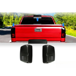 ฝาครอบไฟท้าย StarNav สำหรับ Chevrolet Silverado 2014-2018 ชุดแต่งฝาครอบไฟท้าย ป้องกันไฟท้าย อะไหล่ตกแต่ง - Product Image 1