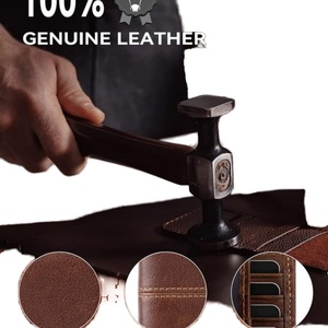 Custom Slim Genuine Leather Bifold <b>Wallet</b> with 14 Card Slots and 2 Cash Pockets <b>RFID</b> Organizer & Card Holder for Credit Cards - Product Image 6