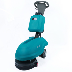 SJ350 Elektrischer Bodenreiniger mit Handlauf Manuelle Bodenkehrmaschine Reinigungsgerät mit CE - Product Image 5