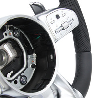 Volant de direction personnalisé pour Mercedes Benz AMG W203 W206 W219 W221 W164 X164 CLA45 X253