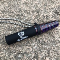 Accessoires de narguilé avec logo personnalisé, embouts de tuyau, filtre en acier inoxydable avec collier plusieurs couleurs