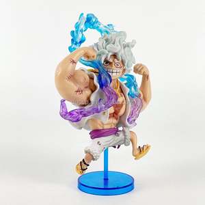 Statuetta Action Figure di Alta Qualità di Monkey D. Luffy Nika da <span class=keywords><strong>One</strong></span> <span class=keywords><strong>Piece</strong></span>, Modellino Collezionabile in PVC da 10cm, Decorazione Raffinata - Product Image 6