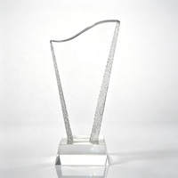Nouveau Prix en Cristal Moderne et Sur Mesure pour la Récompense des Performances Commerciales et les Cérémonies Sportives