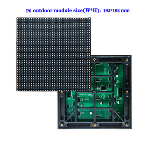 Rgx quảng cáo ngoài trời màn hình p6mm 192*192mm 32*32 chấm dẫn mô-đun kỹ thuật số dẫn đăng p6mm dẫn mô-đun duy nhất OEM giảm Thuế quan - Product Image 2